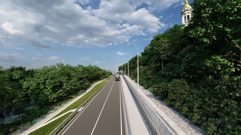Майже 100 млн грн коштуватиме капремонт ділянки серпантина на Монастирській горі: деталі розробленого проєкту