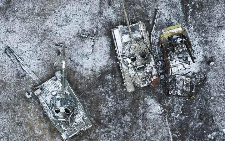 За добу захисники України знищили 1350 російських окупантів