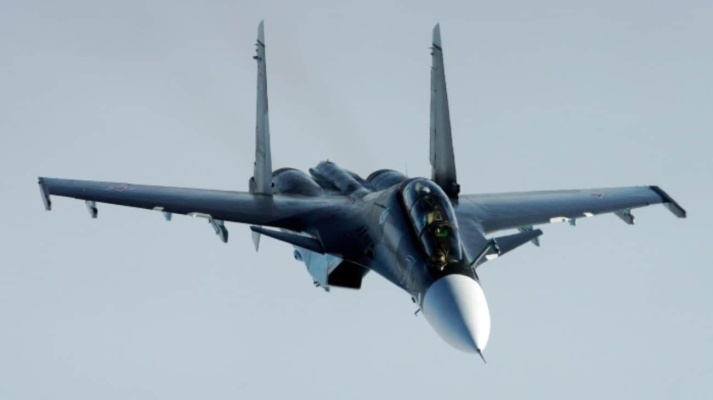 ГУР: У російському Ростові-на-Дону згорів винищувач Су-30СМ 