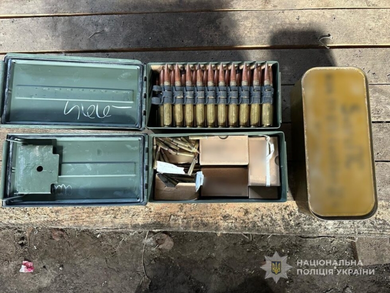 Поліцейські вилучили арсенал боєприпасів у жителя Сумщини