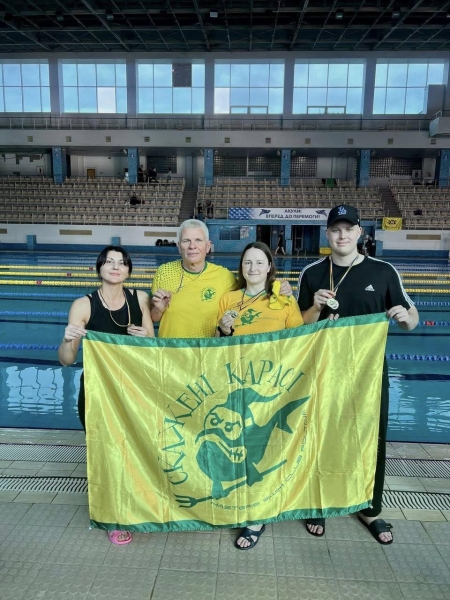 Полтавська лікарка виборола чотири золота на чемпіонаті України з плавання