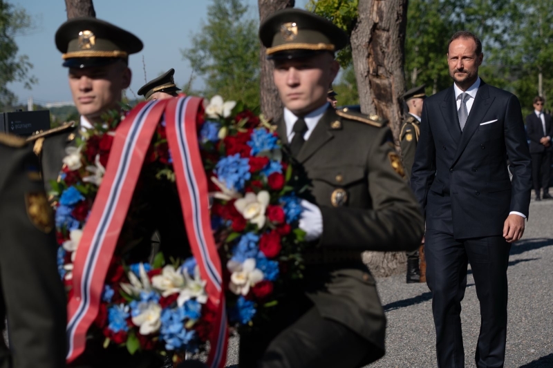 Кронпринц Норвегії вперше прибув в Україну