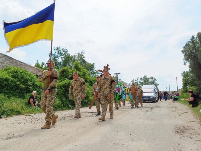 На Глухівщині попрощалися із захисником Дмитром Кулішем