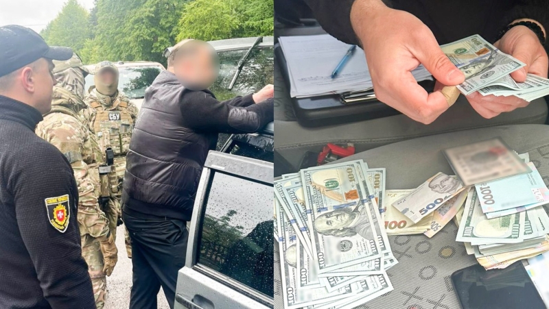 Силовики у вишиванках вдруге зловили з хабарем сільського голову Зорі
