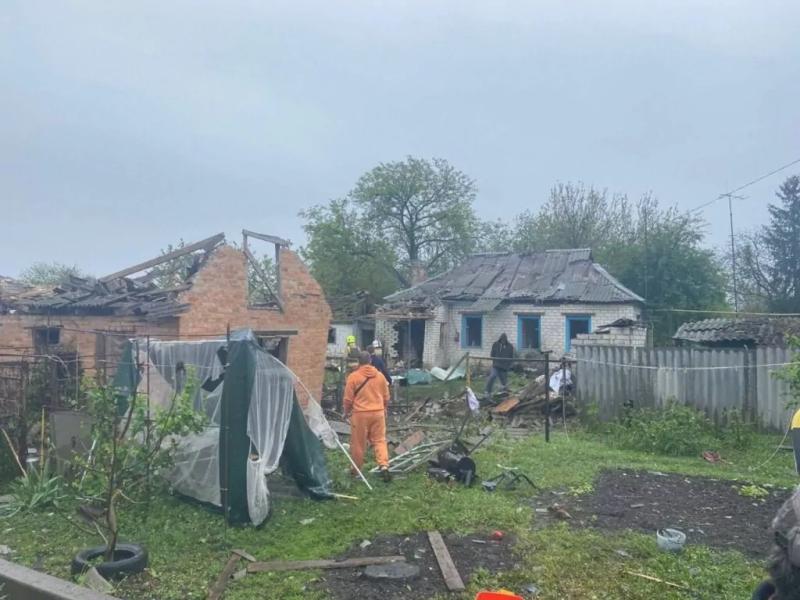 У Глобинській громаді через падіння ворожого безпілотника виникла пожежа в житловому будинку, – Володимир Когут
