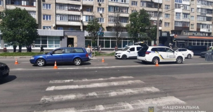 У Луцьку автомобіль збив 9-річну дівчинку на пішохідному переході