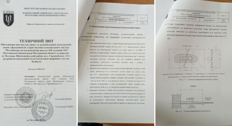 У Полтаві тимчасово закриють на ремонт 23-ю школу: учнів і вчителів переведуть до 28-ї школи