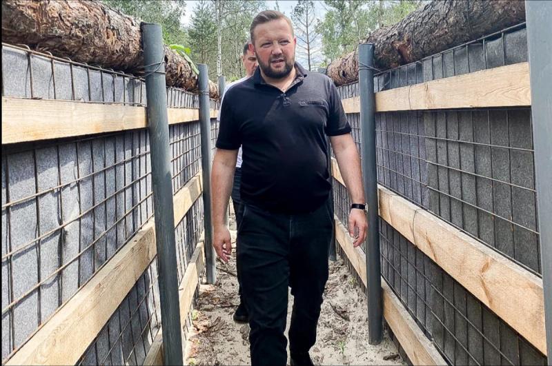 На Полтавщині перевірили хід будівництва фортифікаційних споруд