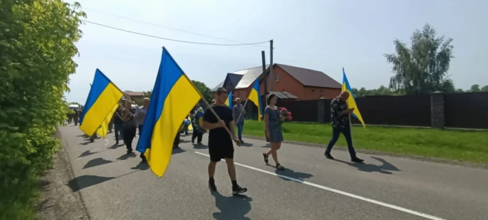 Підгайцівська громада попрощалася з героєм Сергієм Холодовим
