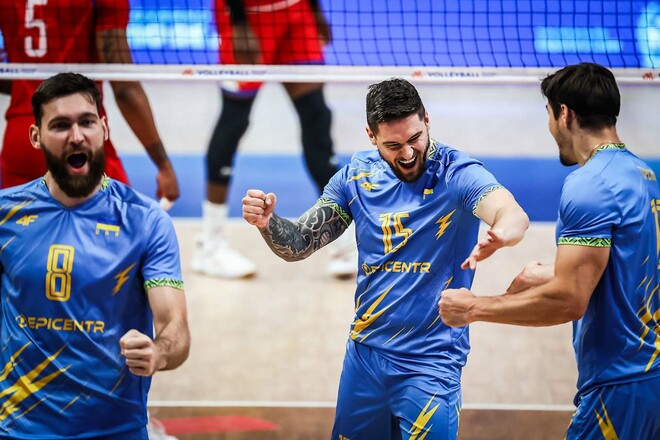 Україна – Куба – 3:2. Друга перемога поспіль в Лізі націй. Відеоогляд