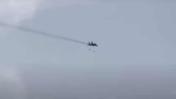 Український МіГ-29 знищив російську переправу на ТОТ Запорізької області – ЗМІ 