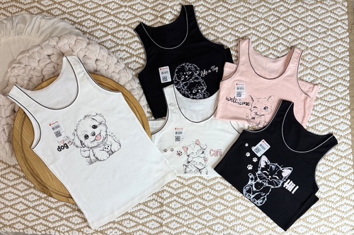 Майки для дівчаток оптом